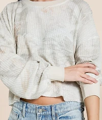 Camo Waffle Cropped Thermal