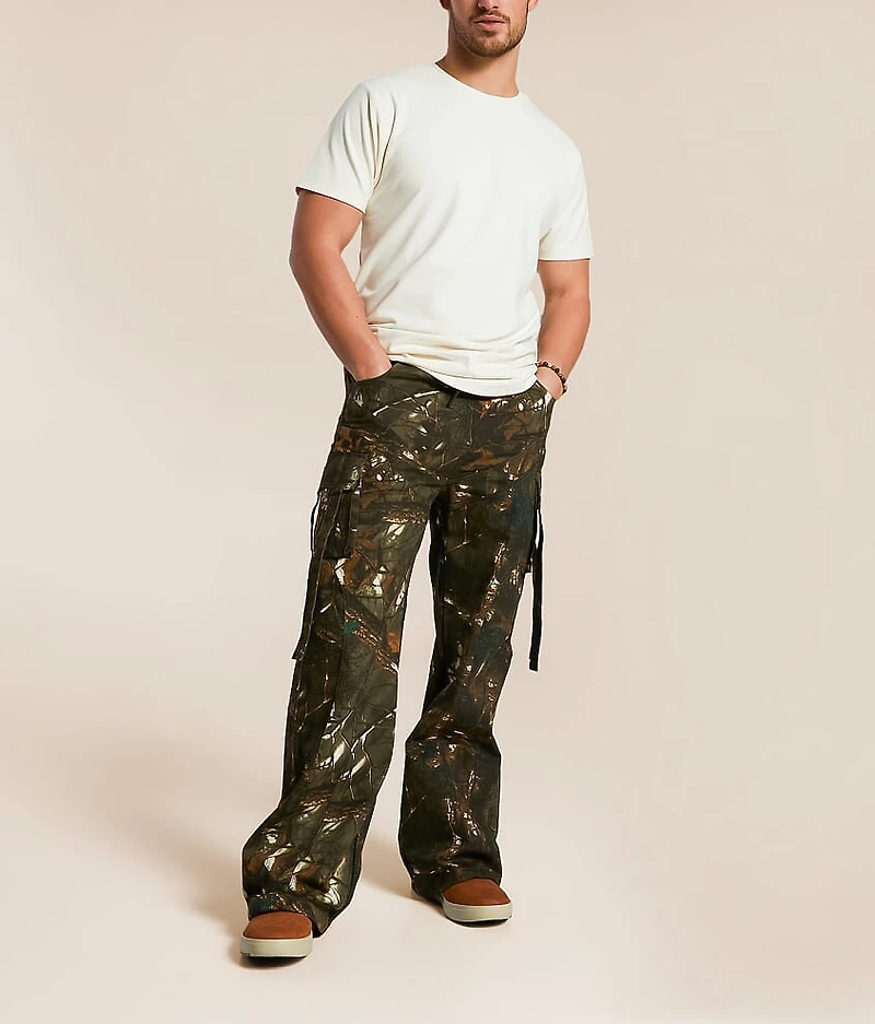 Baggy Twill Camo Cargo Pant