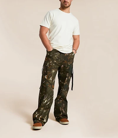 Baggy Twill Camo Cargo Pant