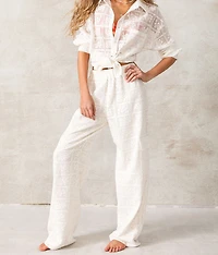 Lace Cargo Pant