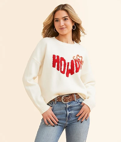 Howdy Sweater