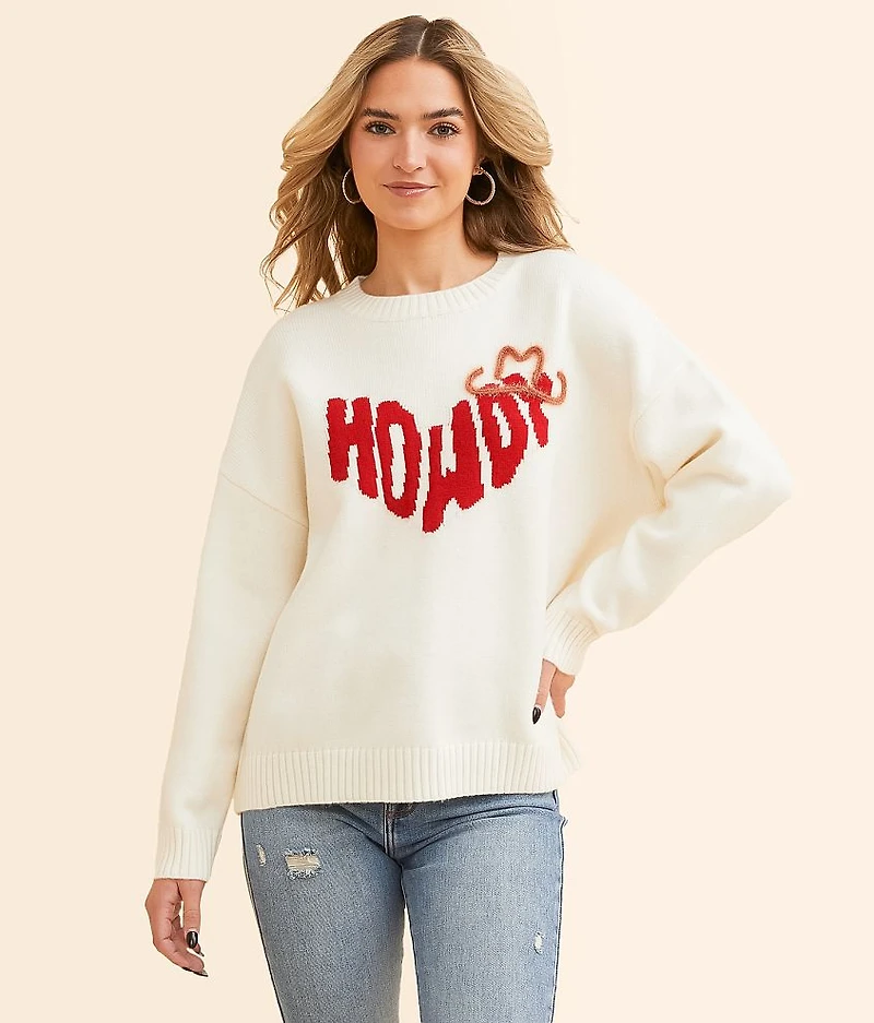 Howdy Sweater