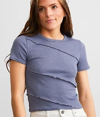 Rib Knit Cropped Top