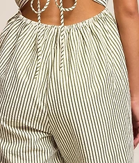 Striped Jumpsuit