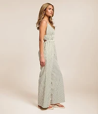 Striped Jumpsuit
