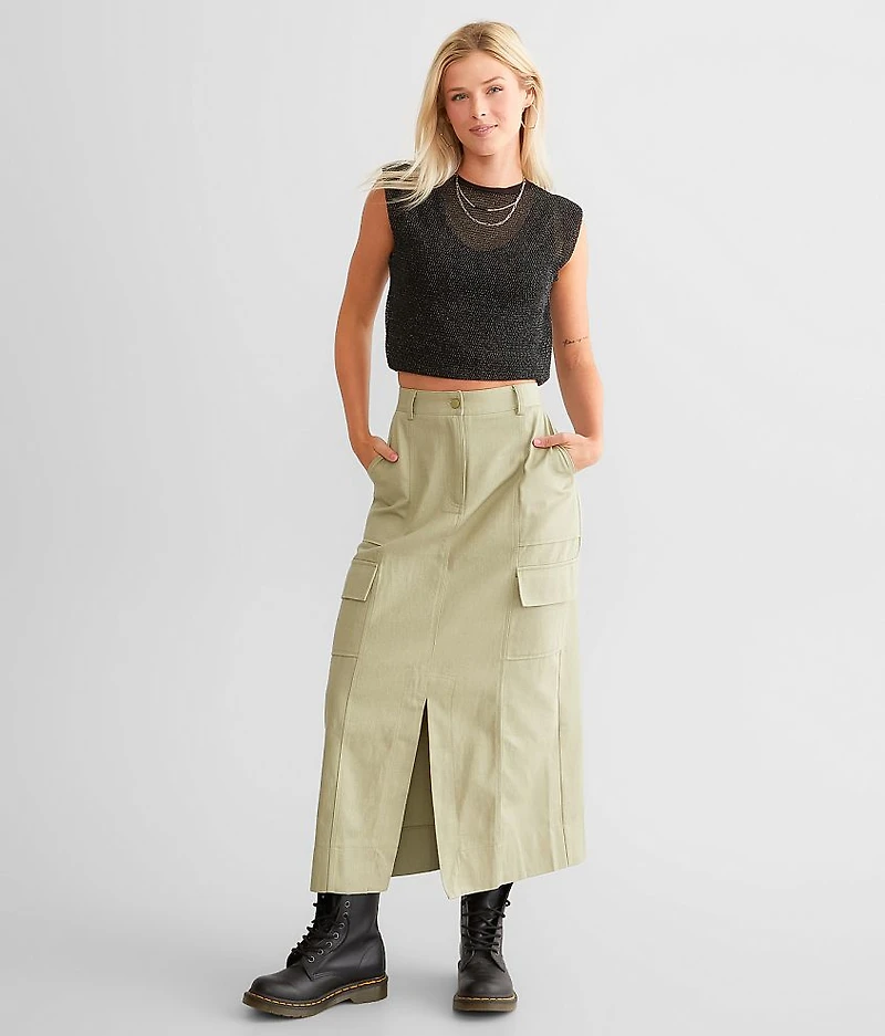 Cargo Maxi Skirt