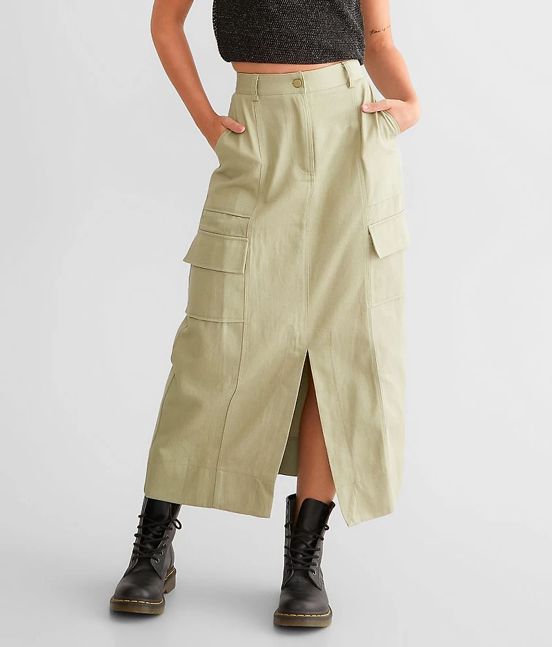 Cargo Maxi Skirt