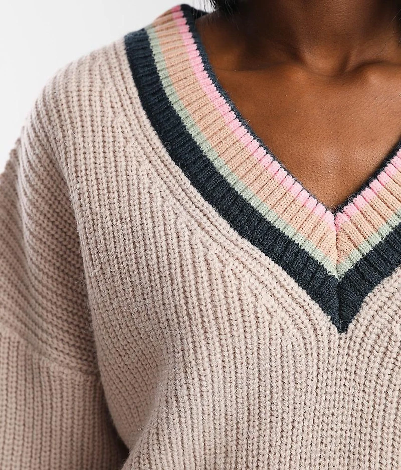 Open Weave Sweater