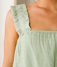 Square Neck Tank Top