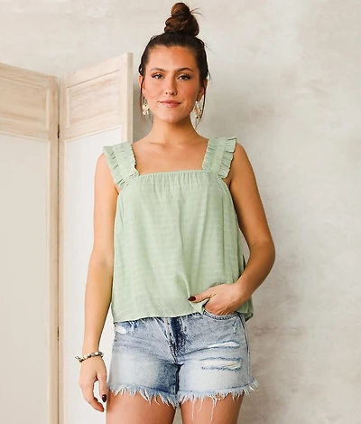 Square Neck Tank Top