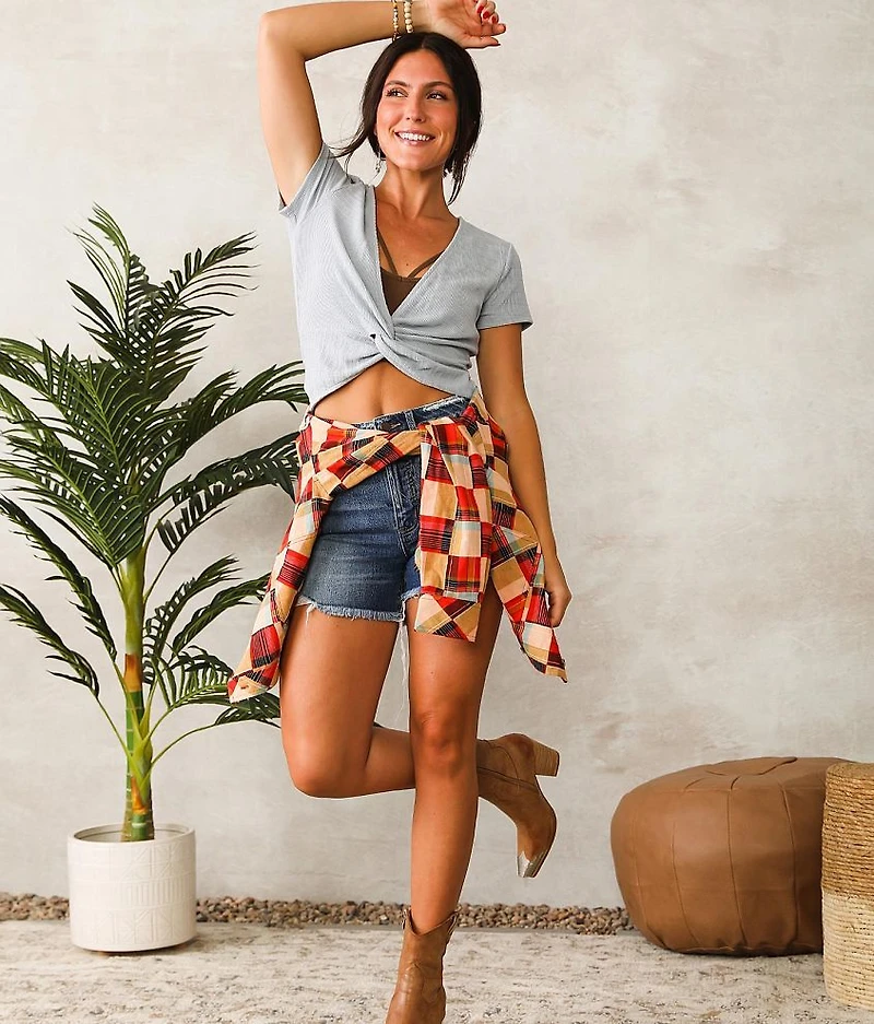 Front Twist Top