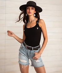 Buckle Strap Tank Top
