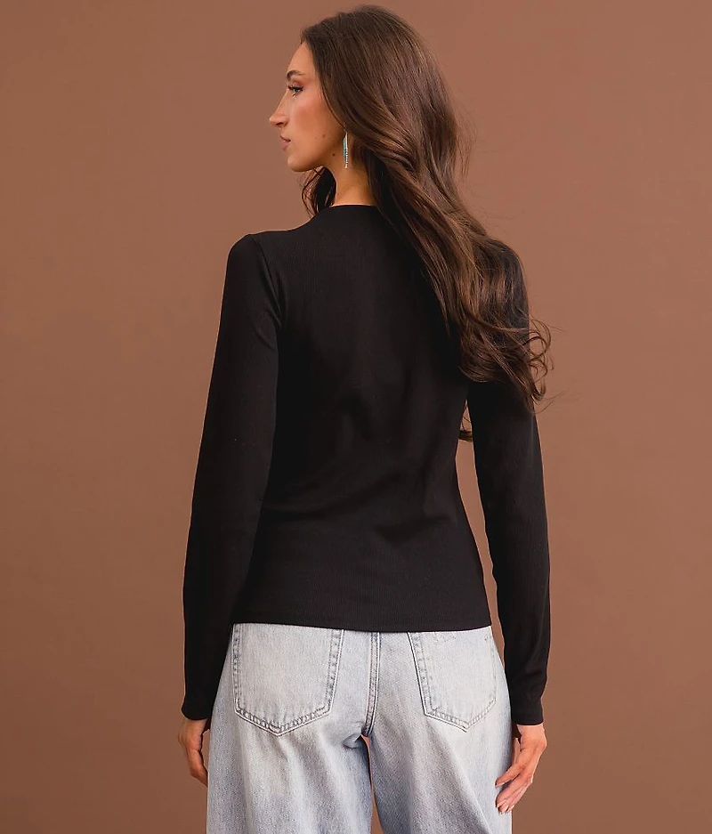 Western Buckle Top