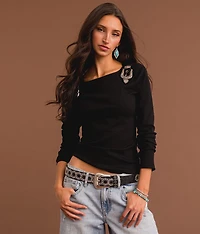 Western Buckle Top