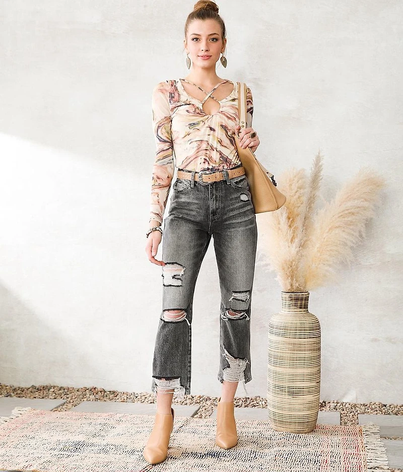 Marble Strappy Top