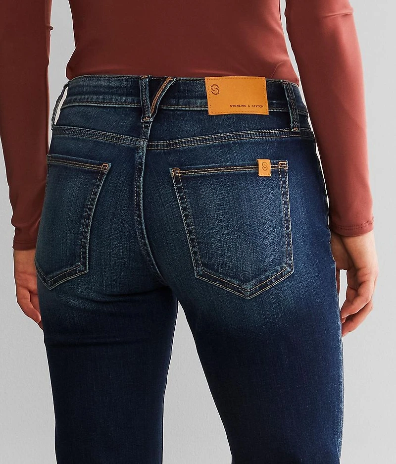 Mid-Rise Boot Stretch Jean
