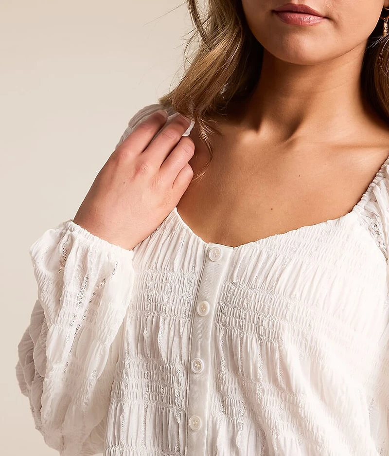 Smocked Blouse