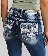 Kaylla Mid-Rise Boot Stretch Jean