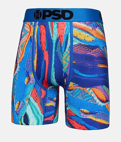 Retro Wave Stretch Boxer Briefs