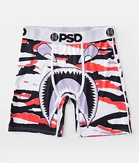 Fire Red 3 Pack Stretch Boxer Briefs