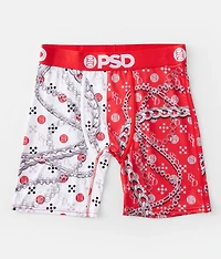 Fire Red 3 Pack Stretch Boxer Briefs