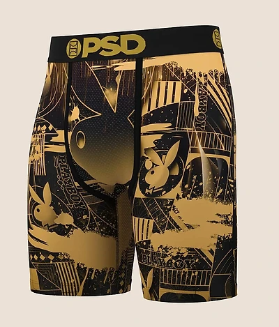 Playboy Deco Stretch Boxer Briefs