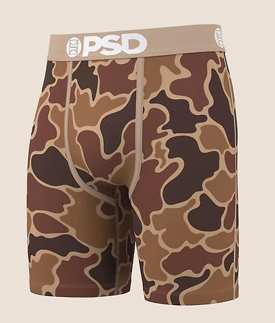 PSD Duck Camo Stretch Boxer Briefs