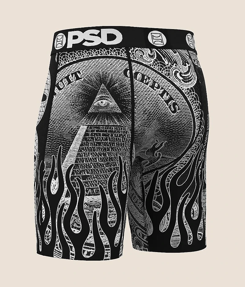 Silver Band Stretch Boxer Briefs