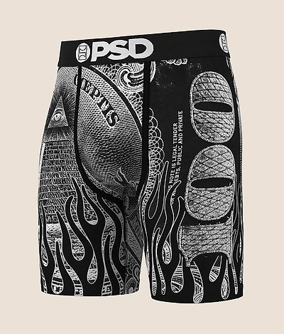 Silver Band Stretch Boxer Briefs