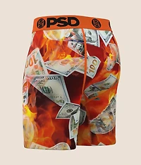 Burning Benji Stretch Boxer Briefs