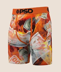 Burning Benji Stretch Boxer Briefs