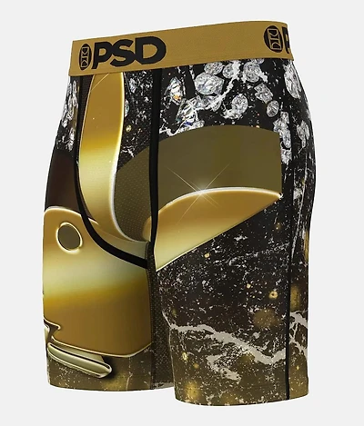 Playboy Solid Gold Stretch Boxer Briefs