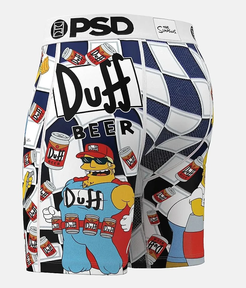 The Simpsons™ Duff Check Stretch Boxer Briefs