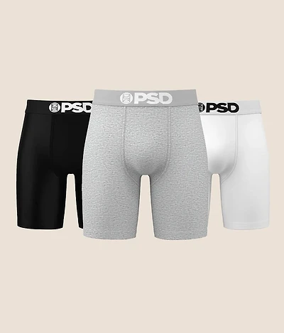 3 Pack Stretch Boxer Briefs