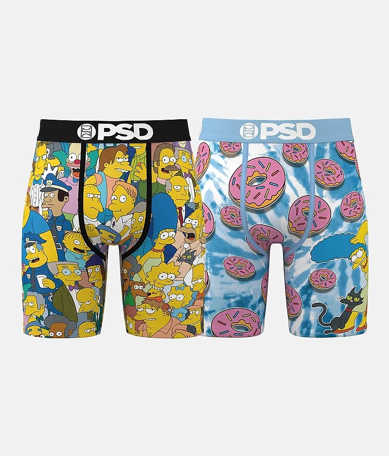 2 Pack Homer Squad Stretch Boxer Briefs