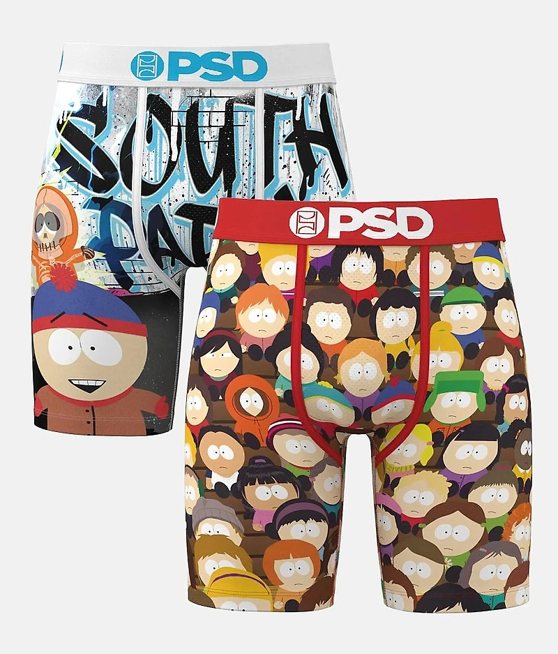 2 Pack Southpark School Gang Boxer Briefs