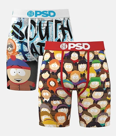 2 Pack Southpark School Gang Boxer Briefs