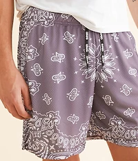 Mauve Bandana Short