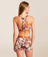Disco Cowgirl Stretch Sports Bra