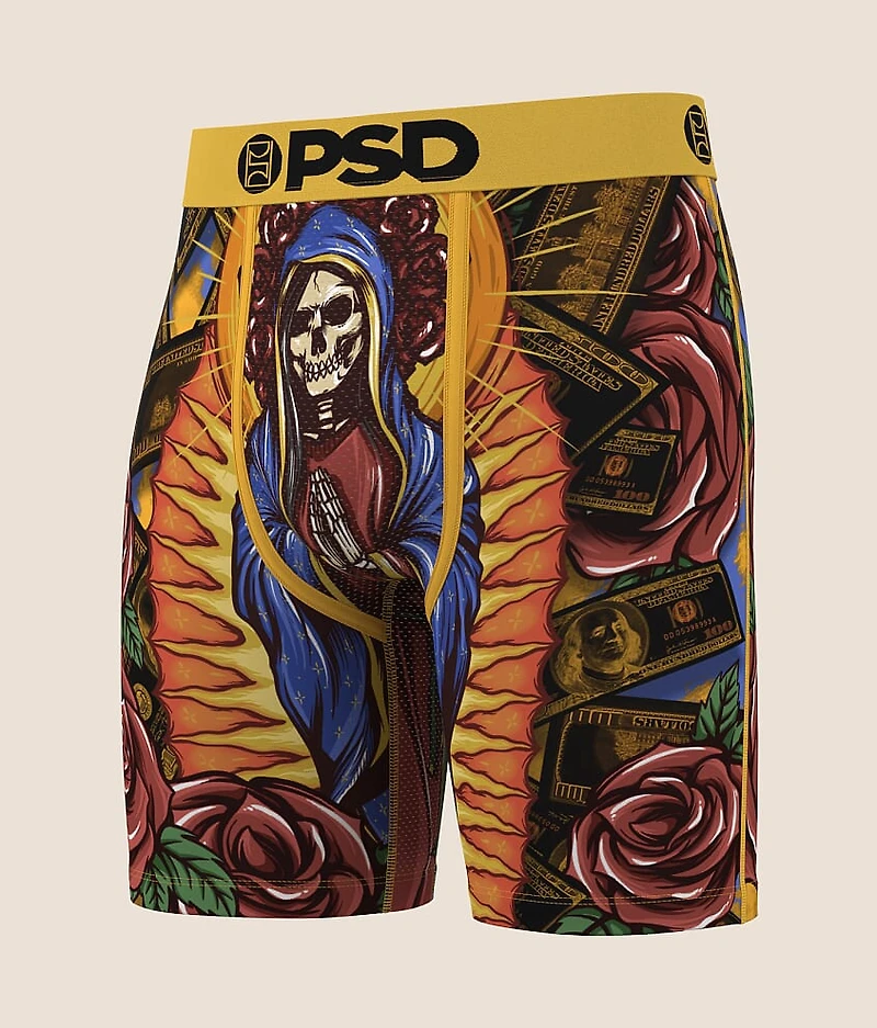 Santa Muerte Stretch Boxer Briefs