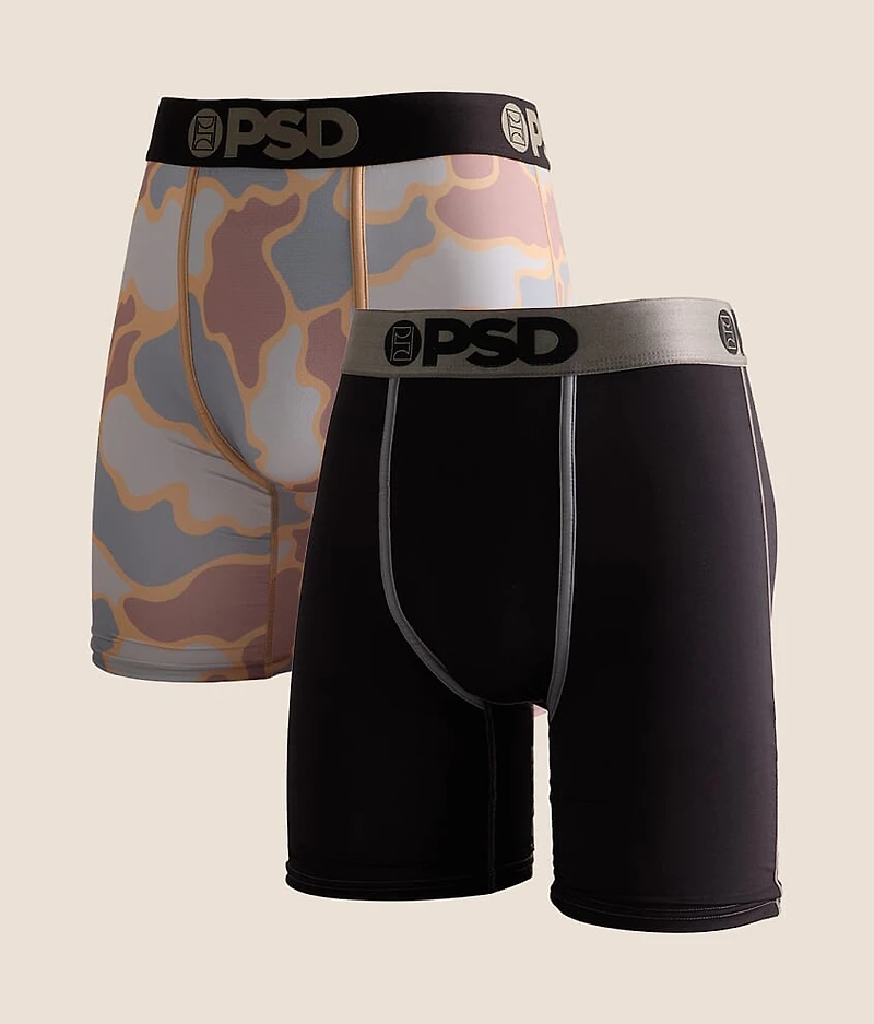 2 Pack Duck Camo Stretch Boxer Briefs