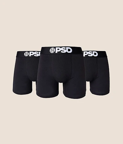 3 Pack Classic Cotton Stretch Boxer Briefs