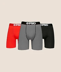 Classic Cotton 3 Pack Stretch Boxer Briefs