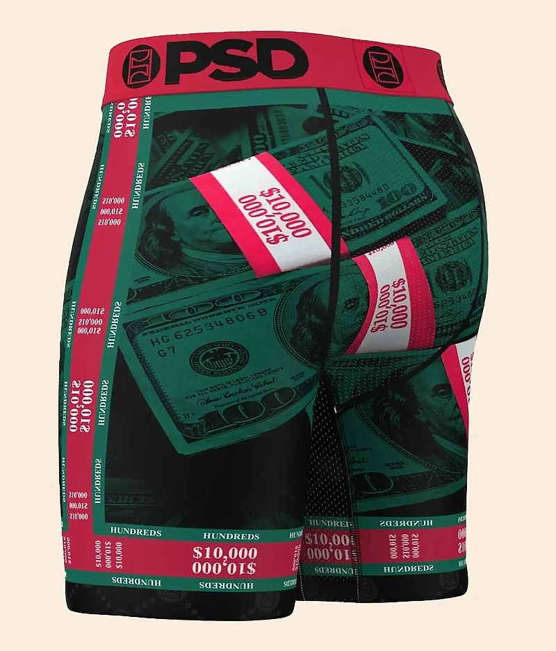 Luxe Money Sport Stretch Boxer Briefs