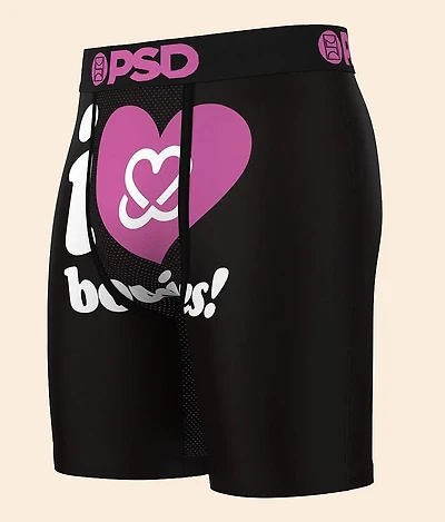 I Heart Boobies Stretch Boxer Briefs