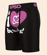 I Heart Boobies Stretch Boxer Briefs