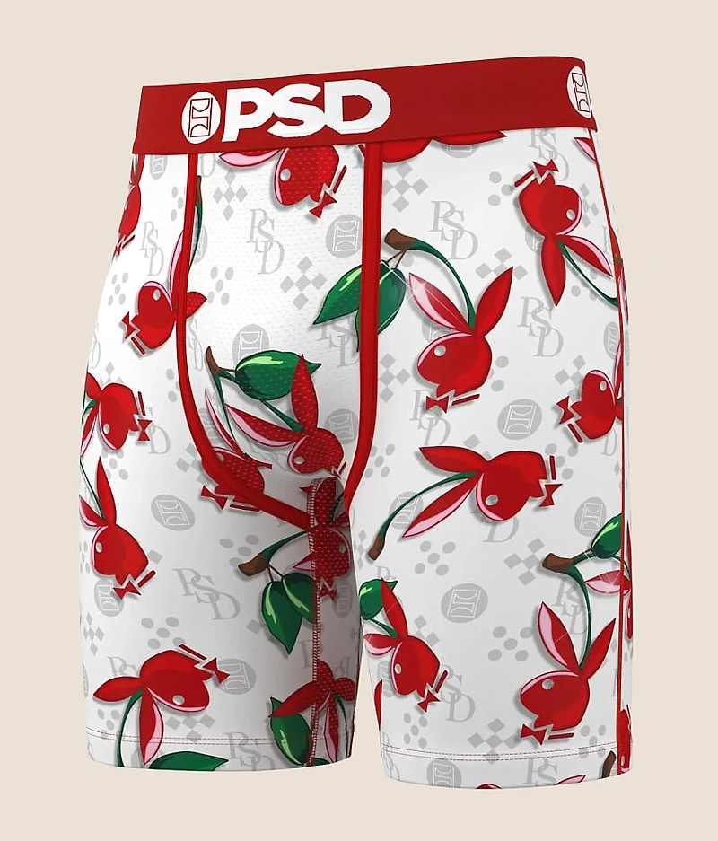 Playboy Cherry Lux Stretch Boxer Briefs