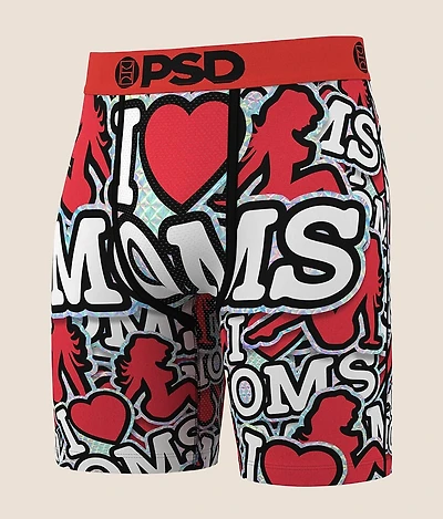 I Heart Moms Stretch Boxer Briefs