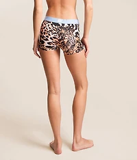 Leopard Print Bliss Stretch Boy Short