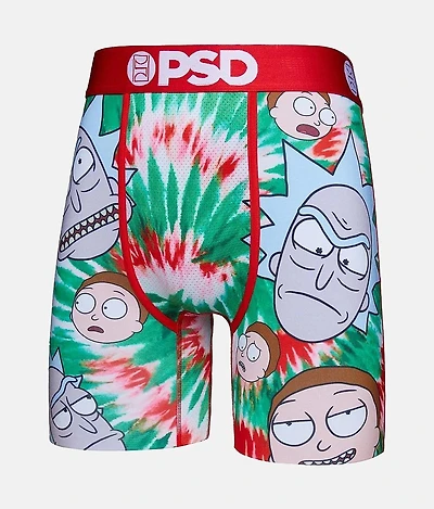 Merry Rick & Morty Stretch Boxer Briefs